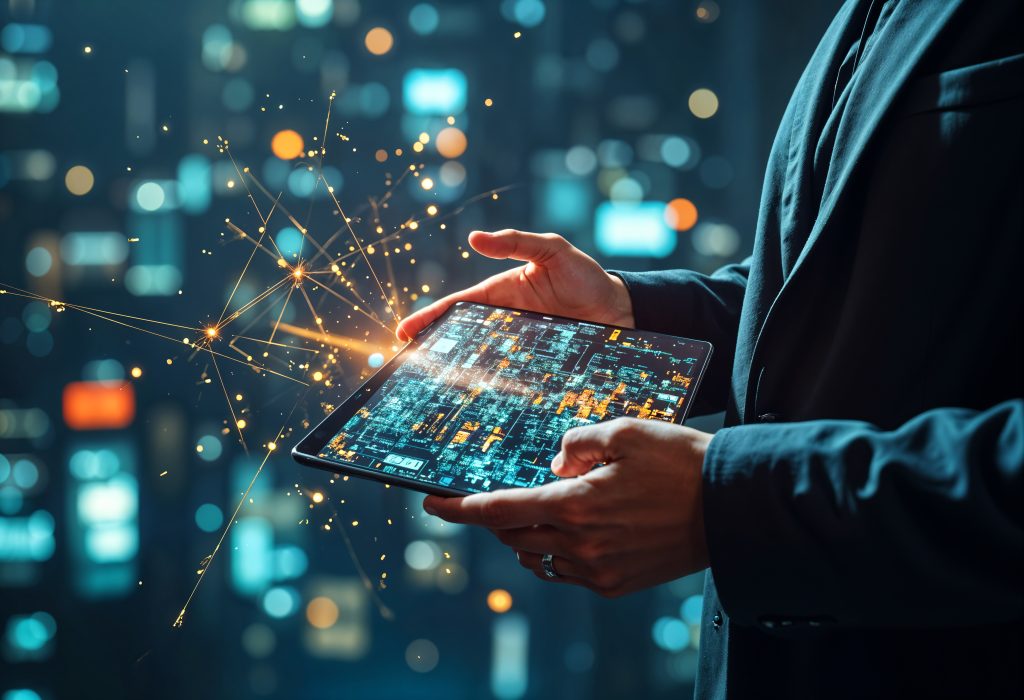 future visions business technology concept